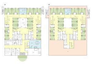 特別養護老人ホームスマイル居室見取り図